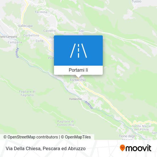 Mappa Via Della Chiesa