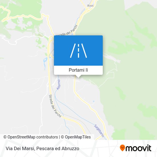 Mappa Via Dei Marsi