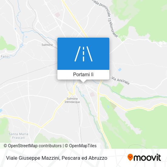 Mappa Viale Giuseppe Mazzini