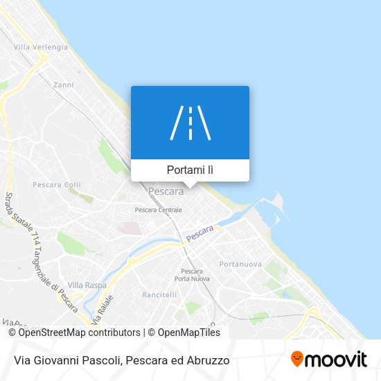 Mappa Via Giovanni Pascoli