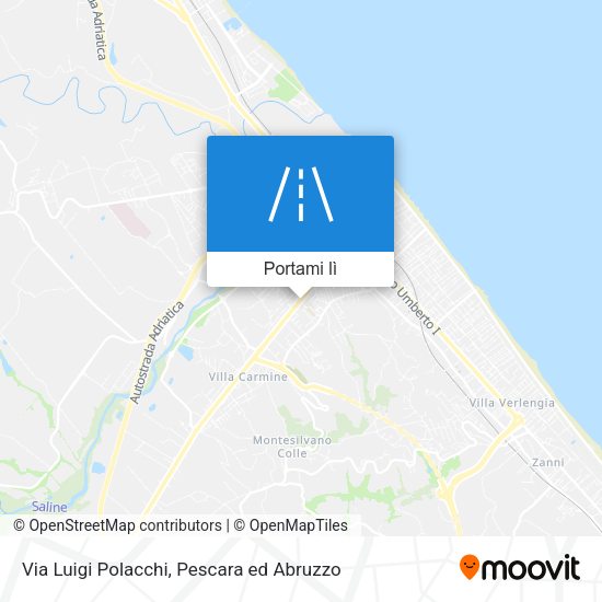 Mappa Via Luigi Polacchi