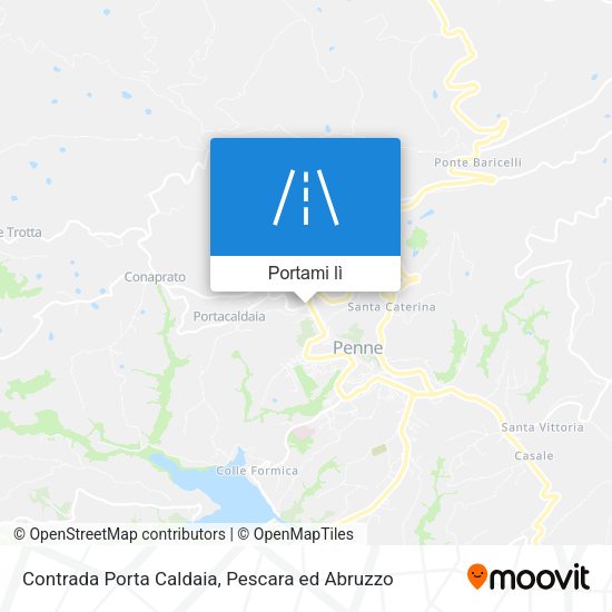 Mappa Contrada Porta Caldaia