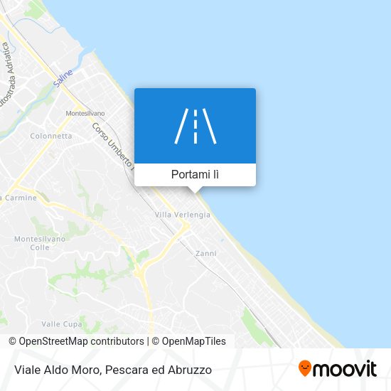 Mappa Viale Aldo Moro