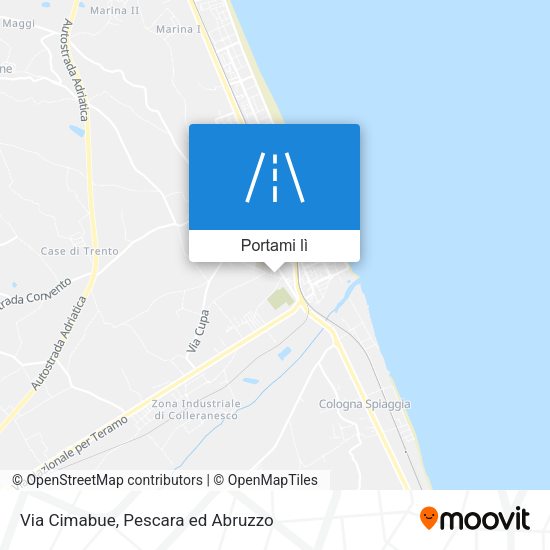 Mappa Via Cimabue