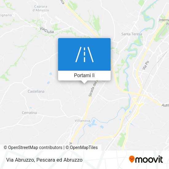 Mappa Via Abruzzo