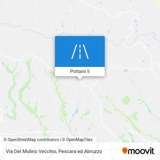 Mappa Via Del Mulino Vecchio