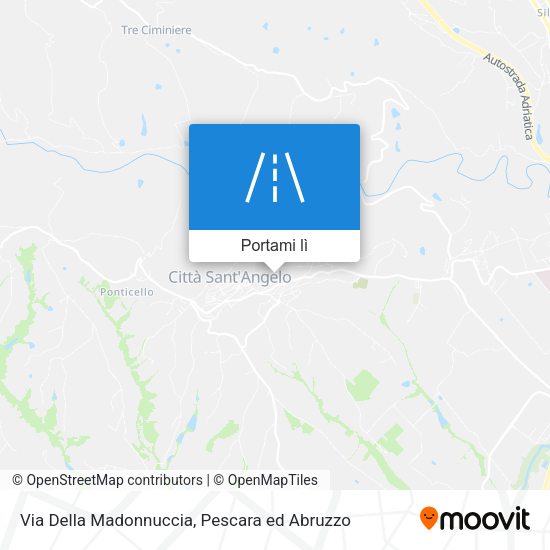 Mappa Via Della Madonnuccia