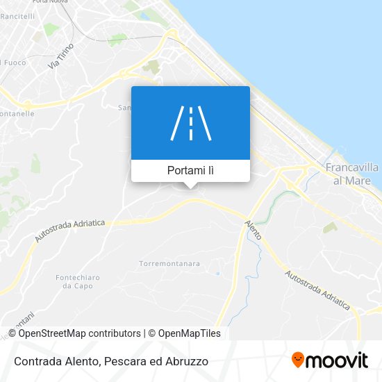 Mappa Contrada Alento