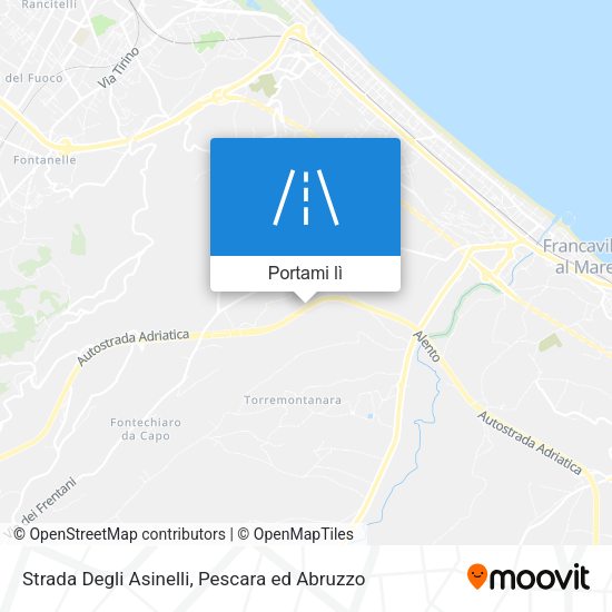 Mappa Strada Degli Asinelli