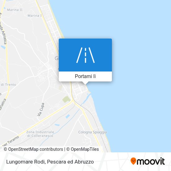 Mappa Lungomare Rodi