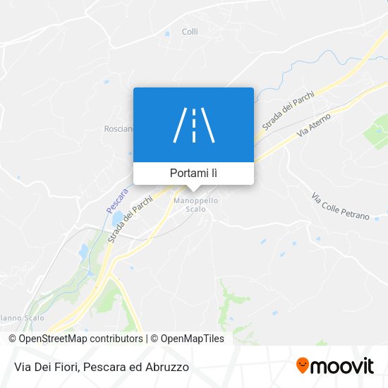 Mappa Via Dei Fiori