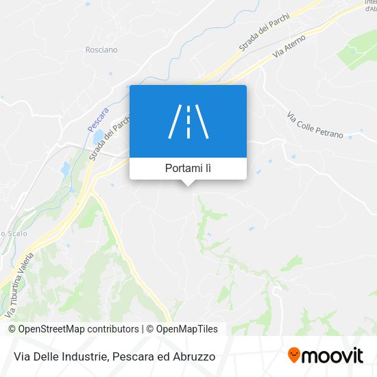 Mappa Via Delle Industrie