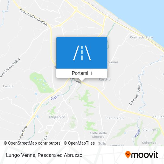 Mappa Lungo Venna