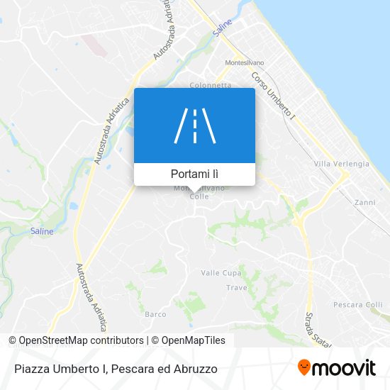 Mappa Piazza Umberto I