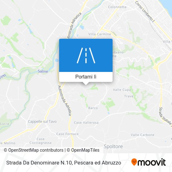 Mappa Strada Da Denominare N.10