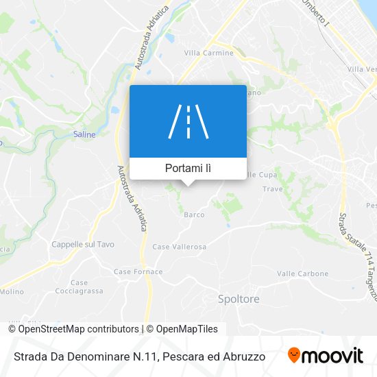 Mappa Strada Da Denominare N.11
