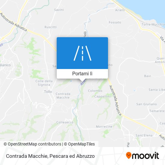Mappa Contrada Macchie