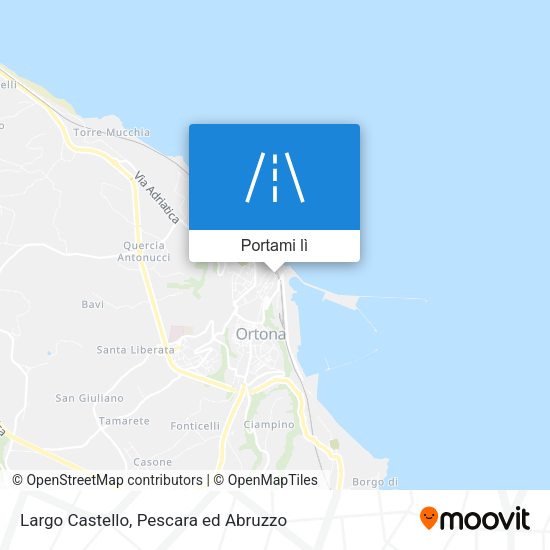 Mappa Largo Castello