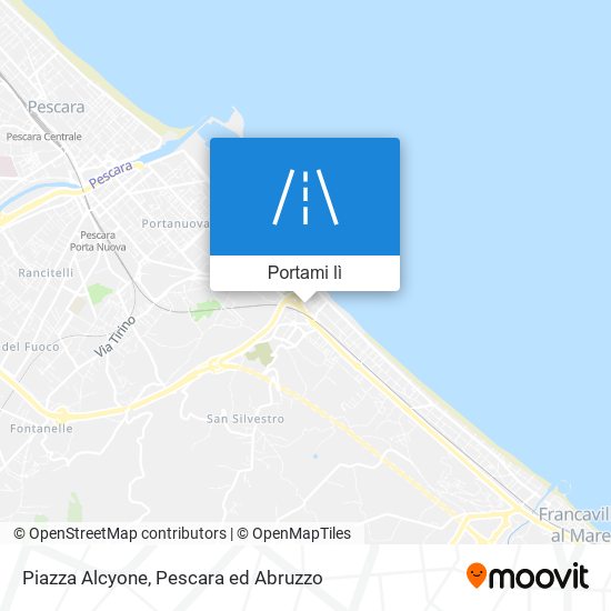 Mappa Piazza Alcyone