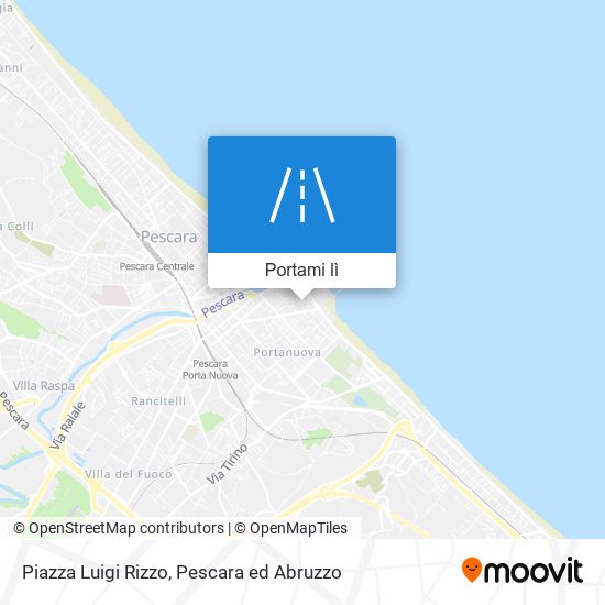 Mappa Piazza Luigi Rizzo