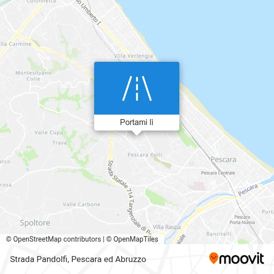 Mappa Strada Pandolfi