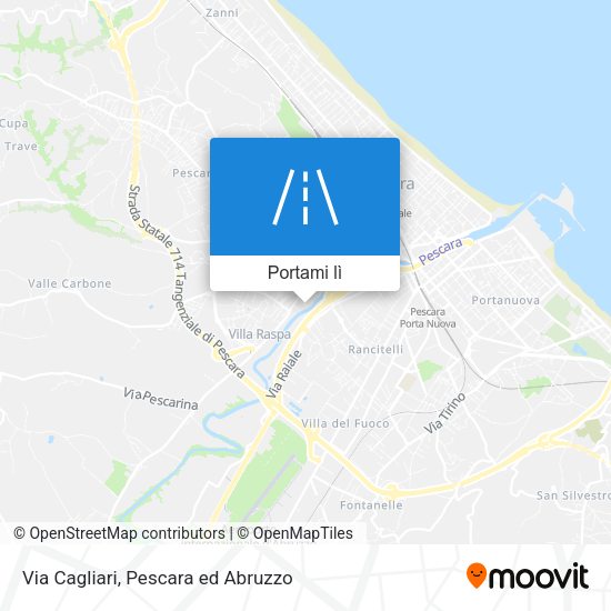 Mappa Via Cagliari