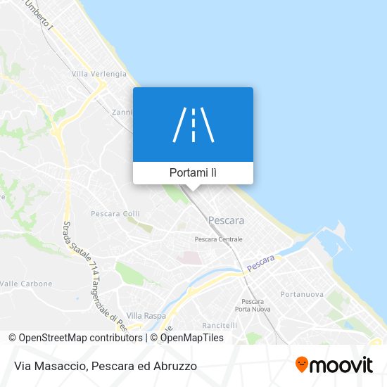 Mappa Via Masaccio