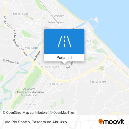 Mappa Via Rio Sparto