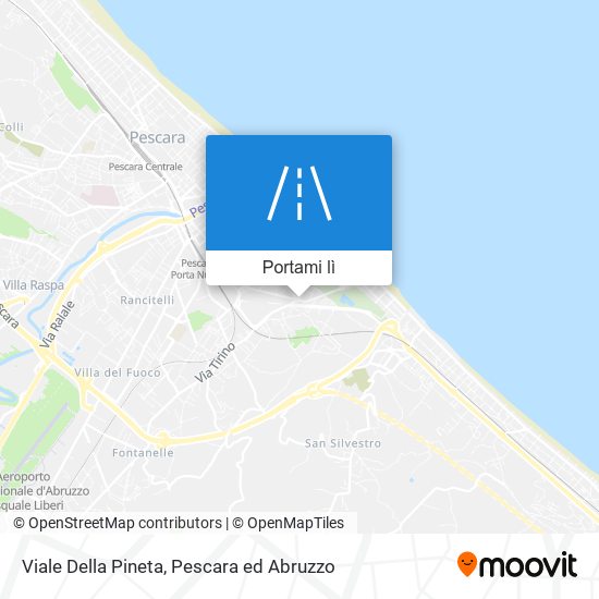Mappa Viale Della Pineta