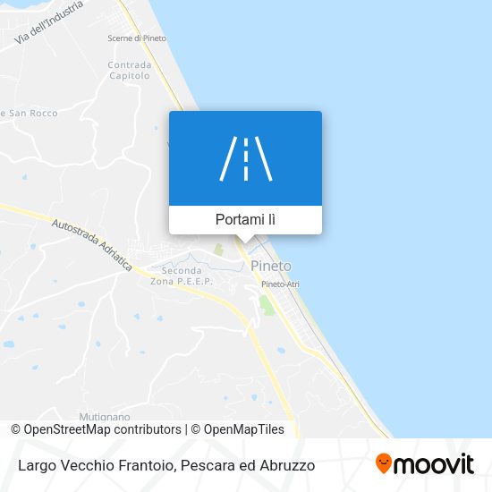 Mappa Largo Vecchio Frantoio
