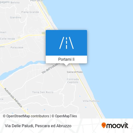 Mappa Via Delle Paludi