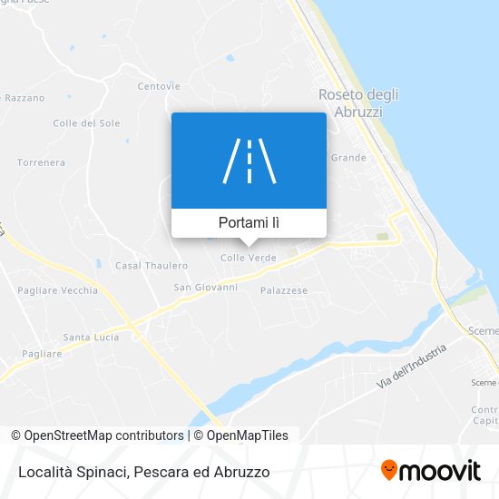 Mappa Località Spinaci