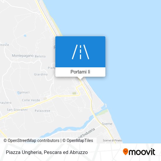 Mappa Piazza Ungheria