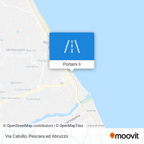 Mappa Via Catullo