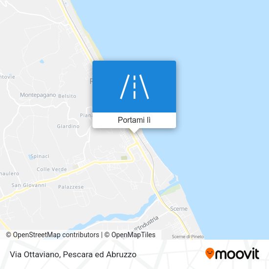 Mappa Via Ottaviano