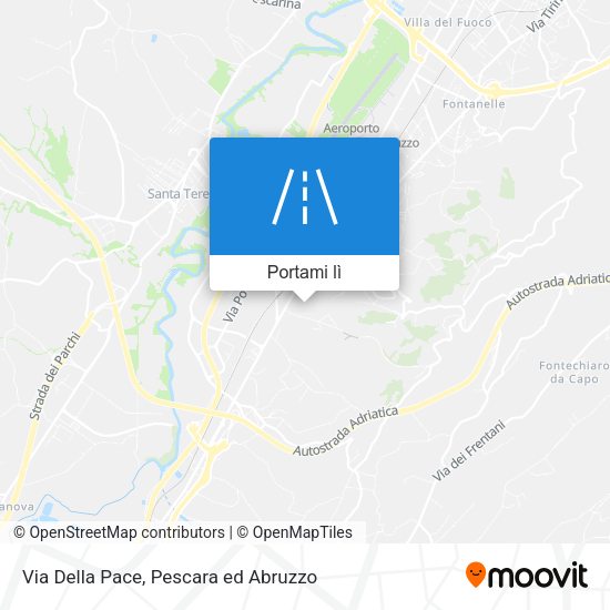 Mappa Via Della Pace