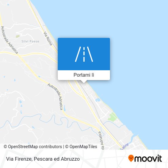 Mappa Via Firenze