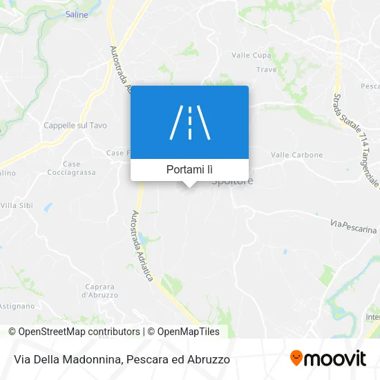Mappa Via Della Madonnina