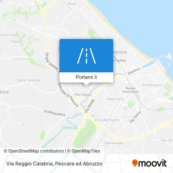 Mappa Via Reggio Calabria