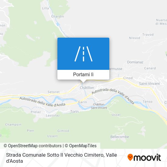 Mappa Strada Comunale Sotto Il Vecchio Cimitero