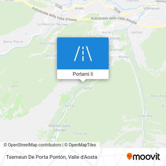 Mappa Tsemeun De Porta Pontón