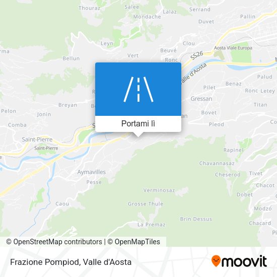 Mappa Frazione Pompiod
