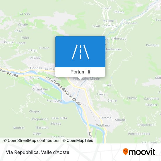 Mappa Via Repubblica
