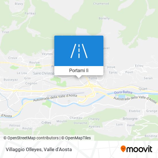 Mappa Villaggio Olleyes