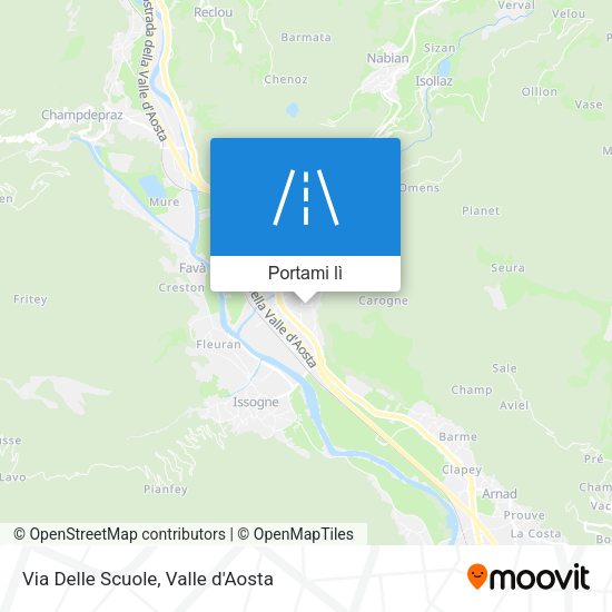 Mappa Via Delle Scuole