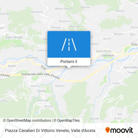 Mappa Piazza Cavalieri Di Vittorio Veneto