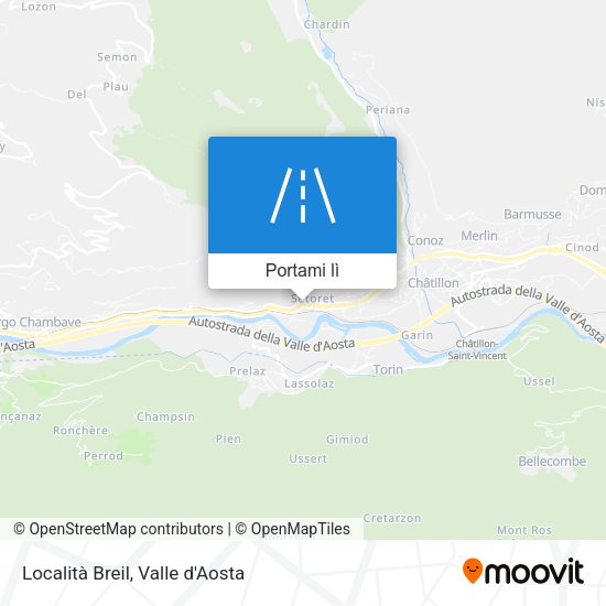 Mappa Località Breil