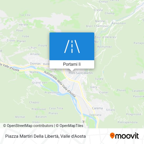 Mappa Piazza Martiri Della Libertà