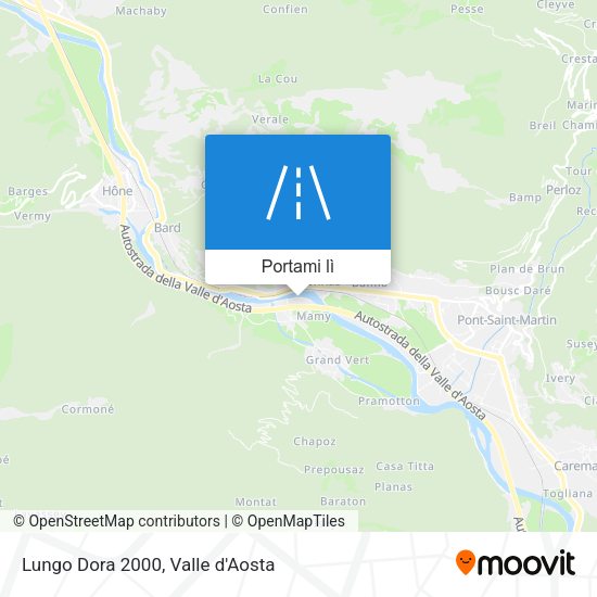 Mappa Lungo Dora 2000