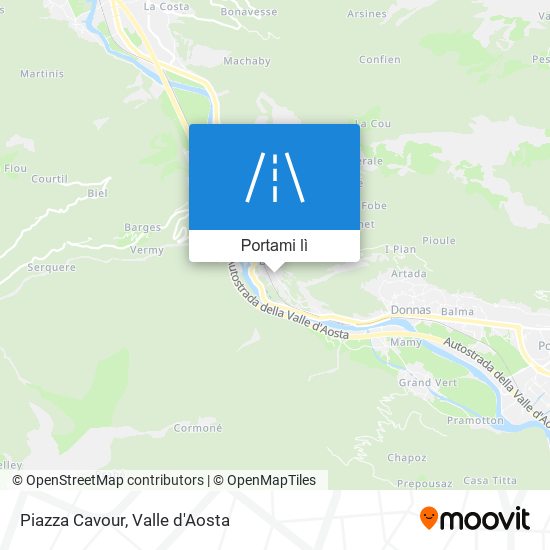 Mappa Piazza Cavour